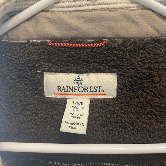 Men's Cream Shacket - Picture 3 of 4